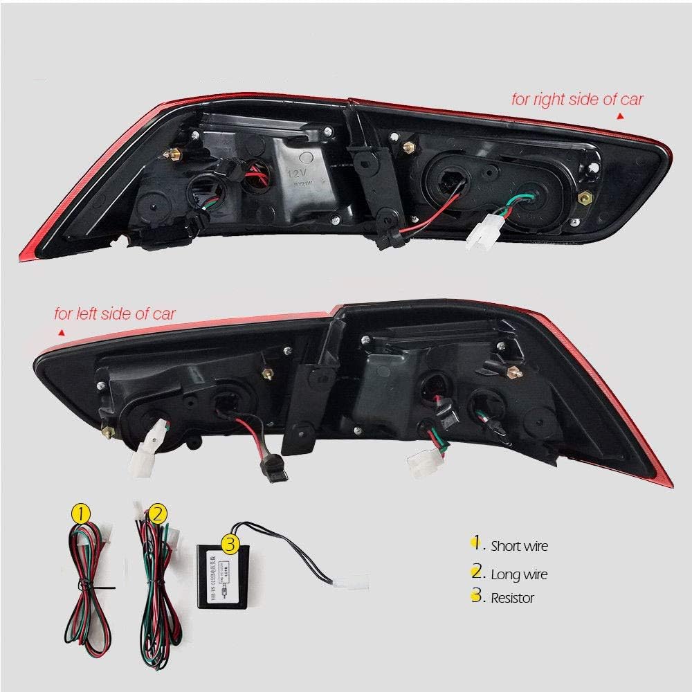 Devil Eye LED Headlights and Tail Lights for Mitsubishi Lancer EVO X 2008-2017 Z846