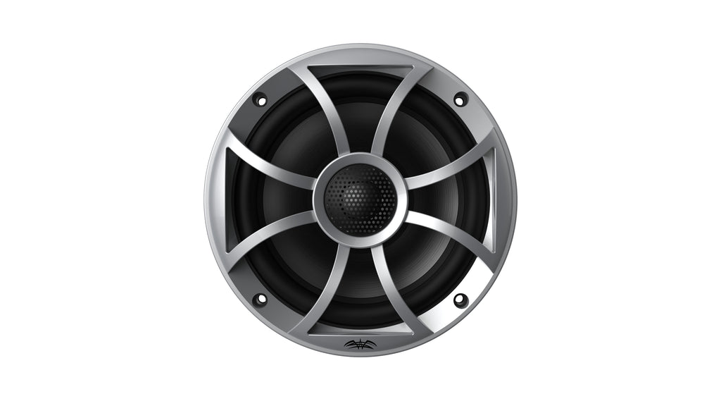 Marine AM/FM/BT Stereo with 1 Pair 6.5" RGB Marine Coaxial Speakers Q6344