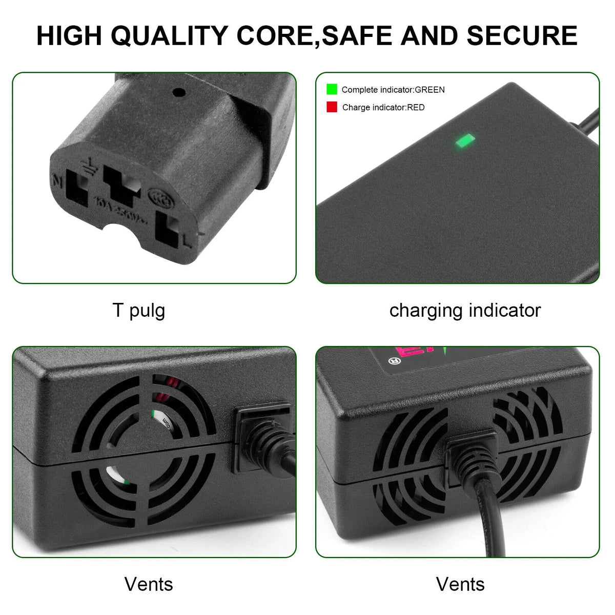 48V Battery Charger for Electric Bicycle Motor Bike G8765