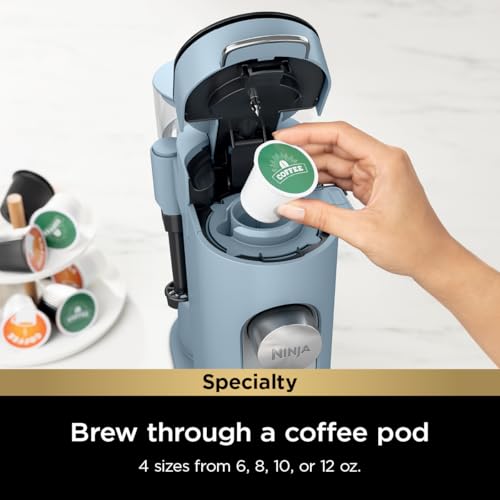Single Serve Coffee Maker with 56oz Removable Reservoir D251