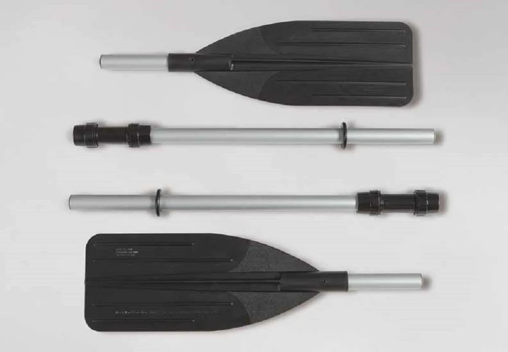 Inflatable 4 Person Boat Raft Set with Oars & Pump T4570