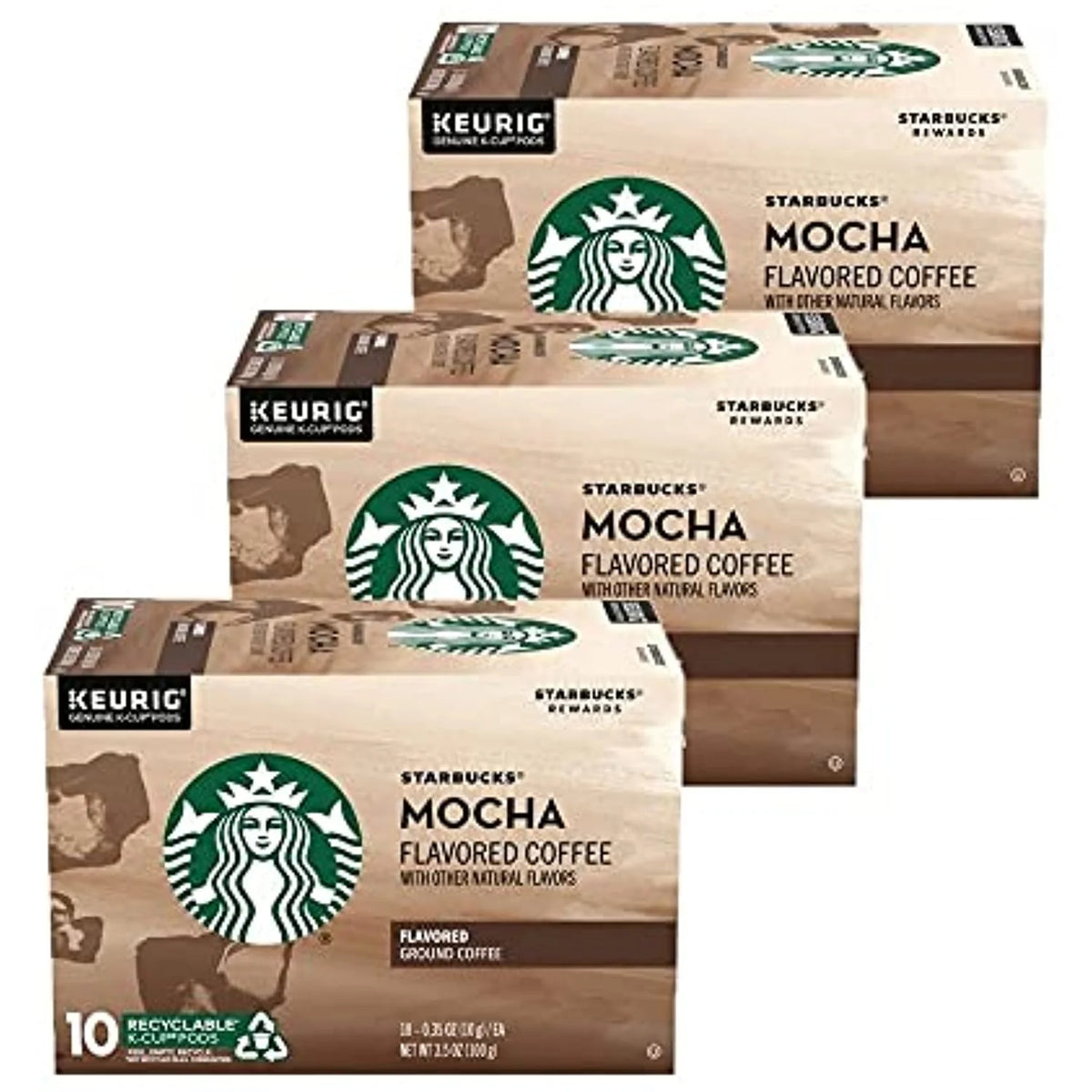 Mocha Flavored Coffee K-Cup Pods, 10 Ct (3 Pack) V883457