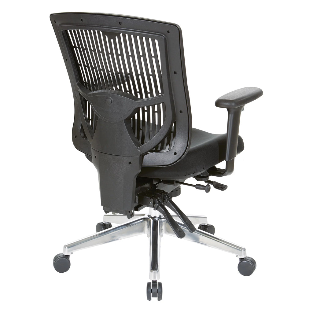 Black Plastic Manager's Chair E762731