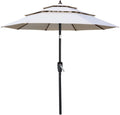 7.5FT Patio Umbrella with Push Button Tilt Y735083