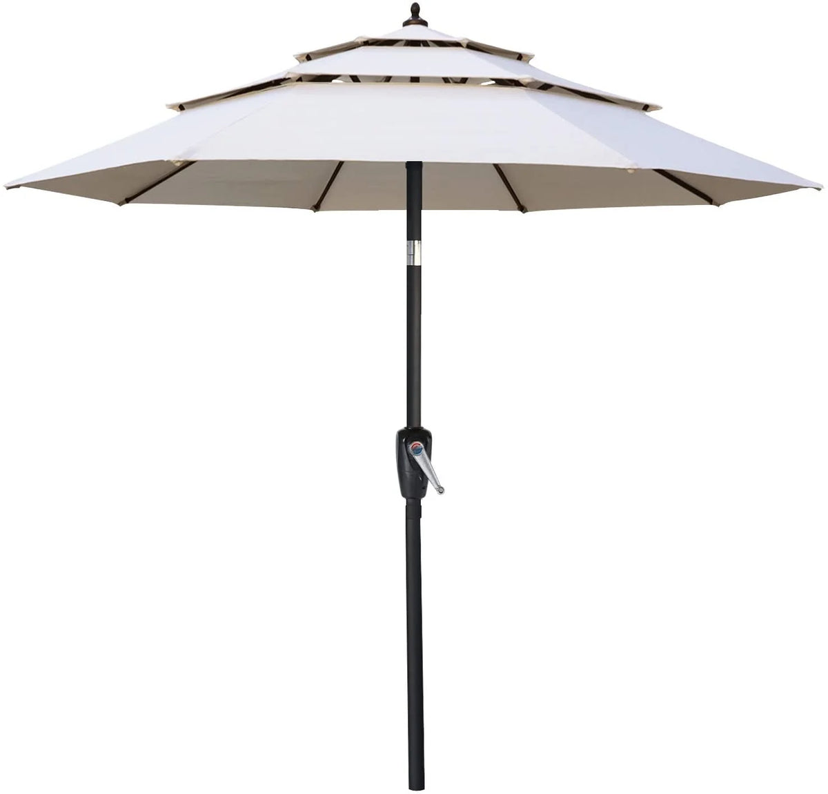 7.5FT Patio Umbrella with Push Button Tilt Y735083