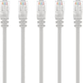 Cat6 Ethernet Cable 10 ft (20-Pack) White C817