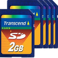 2 GB SD Flash Memory Card, Pack of 5 O653517