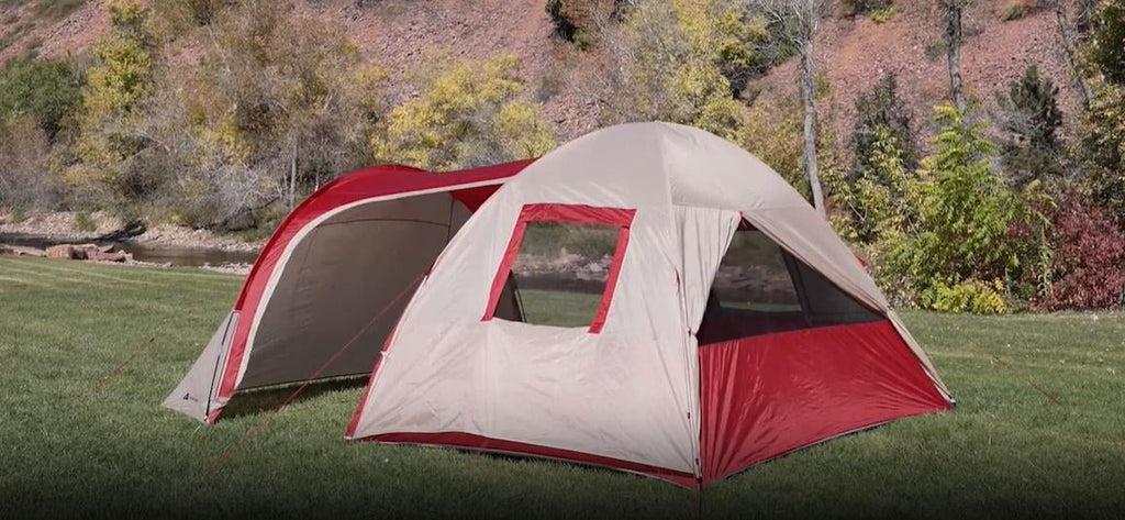 6 Person Dome Tent with Sitting Area 15 ft. x 11 ft. Y412