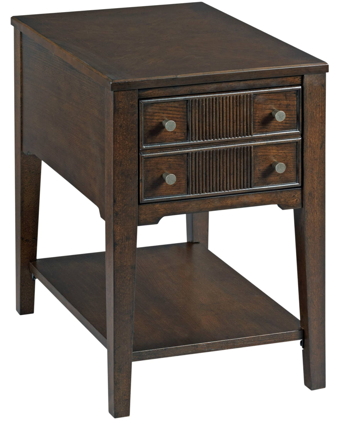 Warm Espresso Chairside Table J406