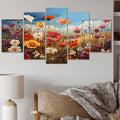 Floral Metal Wall Décor Set N71807