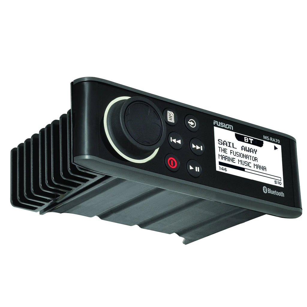 Marine AM/FM/BT Stereo with 1 Pair 6.5" RGB Marine Coaxial Speakers Q6344
