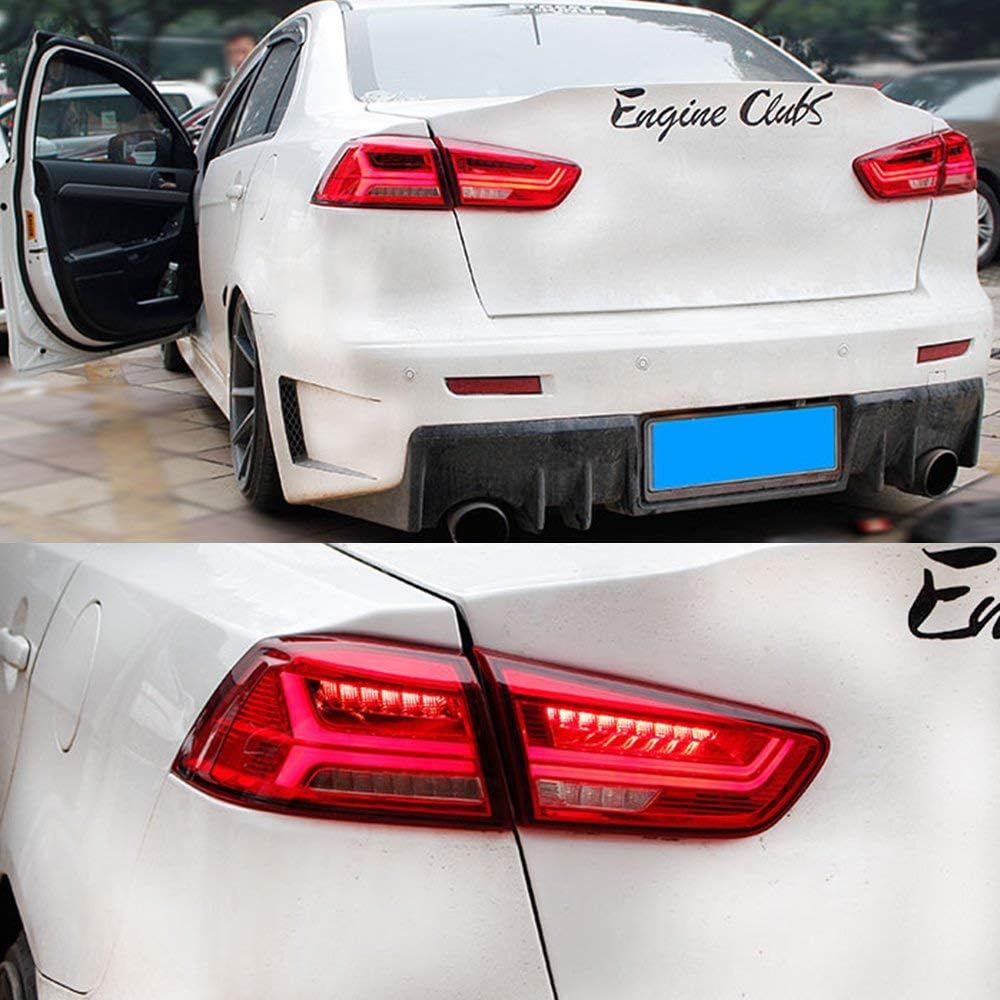 Devil Eye LED Headlights and Tail Lights for Mitsubishi Lancer EVO X 2008-2017 Z846