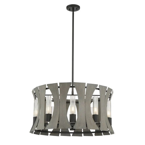 10 Led Chandelier 28.5 Inches Wide By 14.5 Inches High B912546