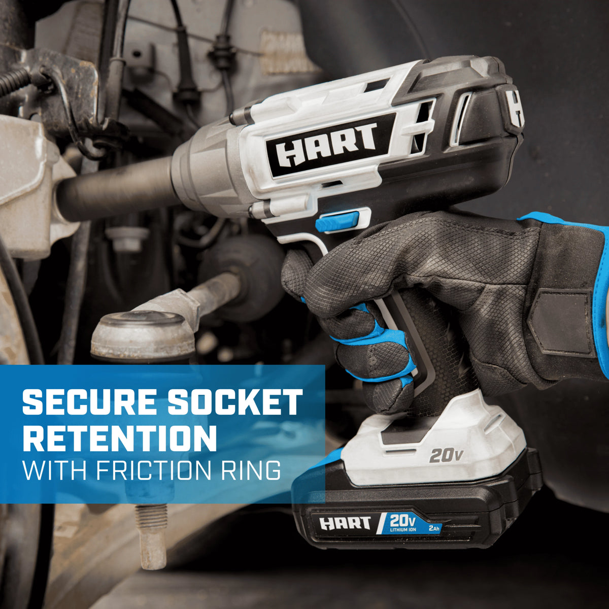 1/2-inch Battery-Powered Impact Wrench B1332