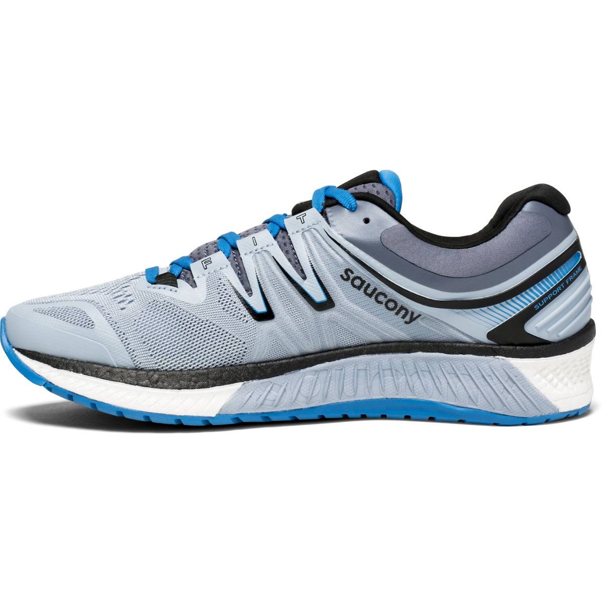 Grey Blue Black Running Shoes B907692