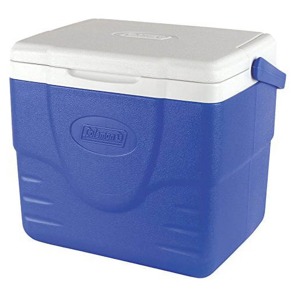 9 Quart Blue White Cooler U329