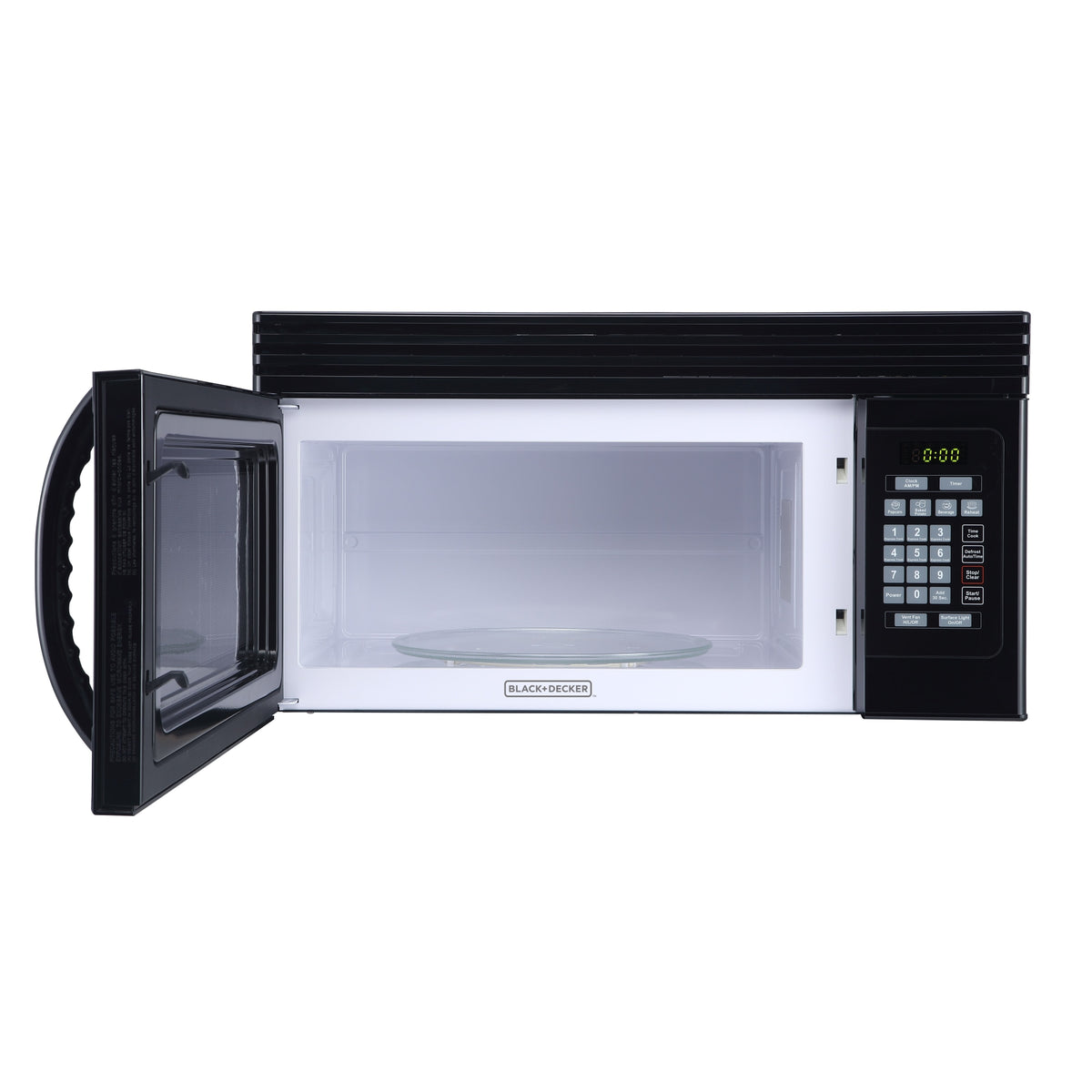 Black Over the Range Microwave R9483
