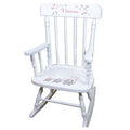 White Kids Rocking Chair J3770