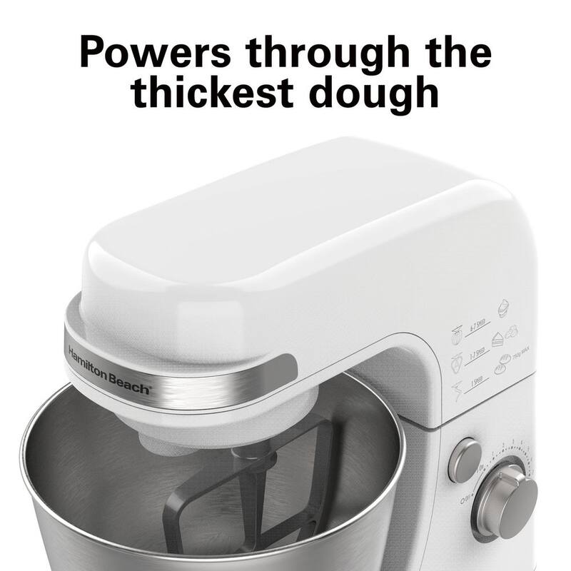 4 Quart 7-Speed White Stand Mixer I195058