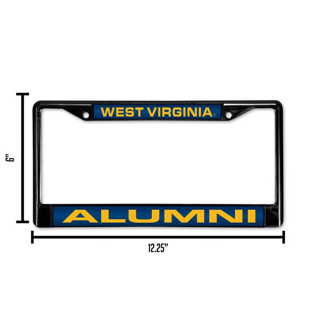 Black Metal Set of 2 License Plate Frames C3320