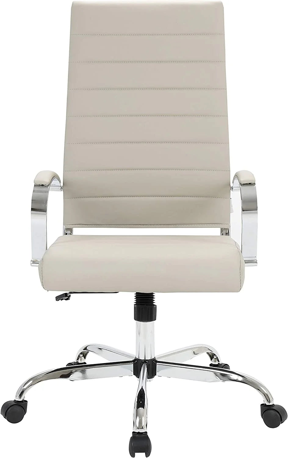 Tan Leather Swivel Office Chair I499