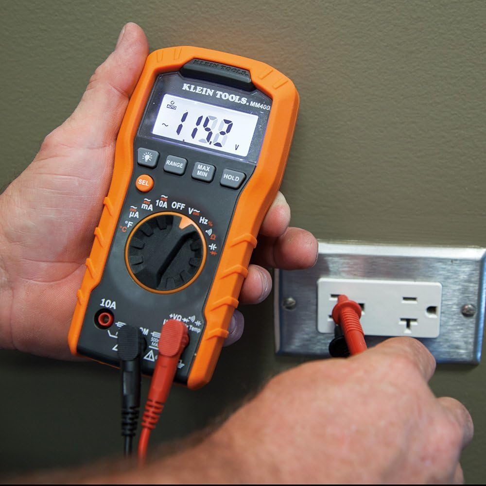 Digital Multimeter, Auto-Ranging, 600V, Pack of 2 S154