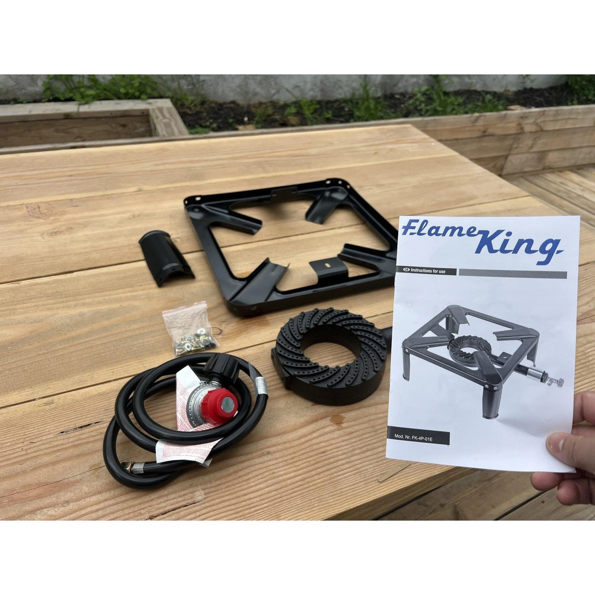 Turkey Fryer Single Propane Burner Outdoor Cooker R5383