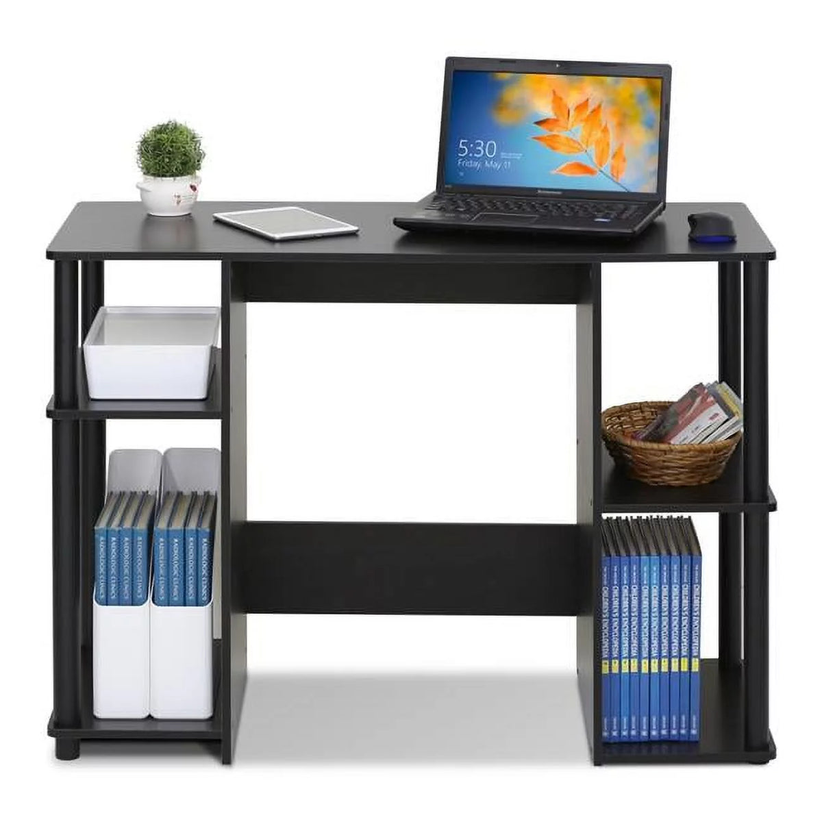 Compact Espresso Computer Desk G548419