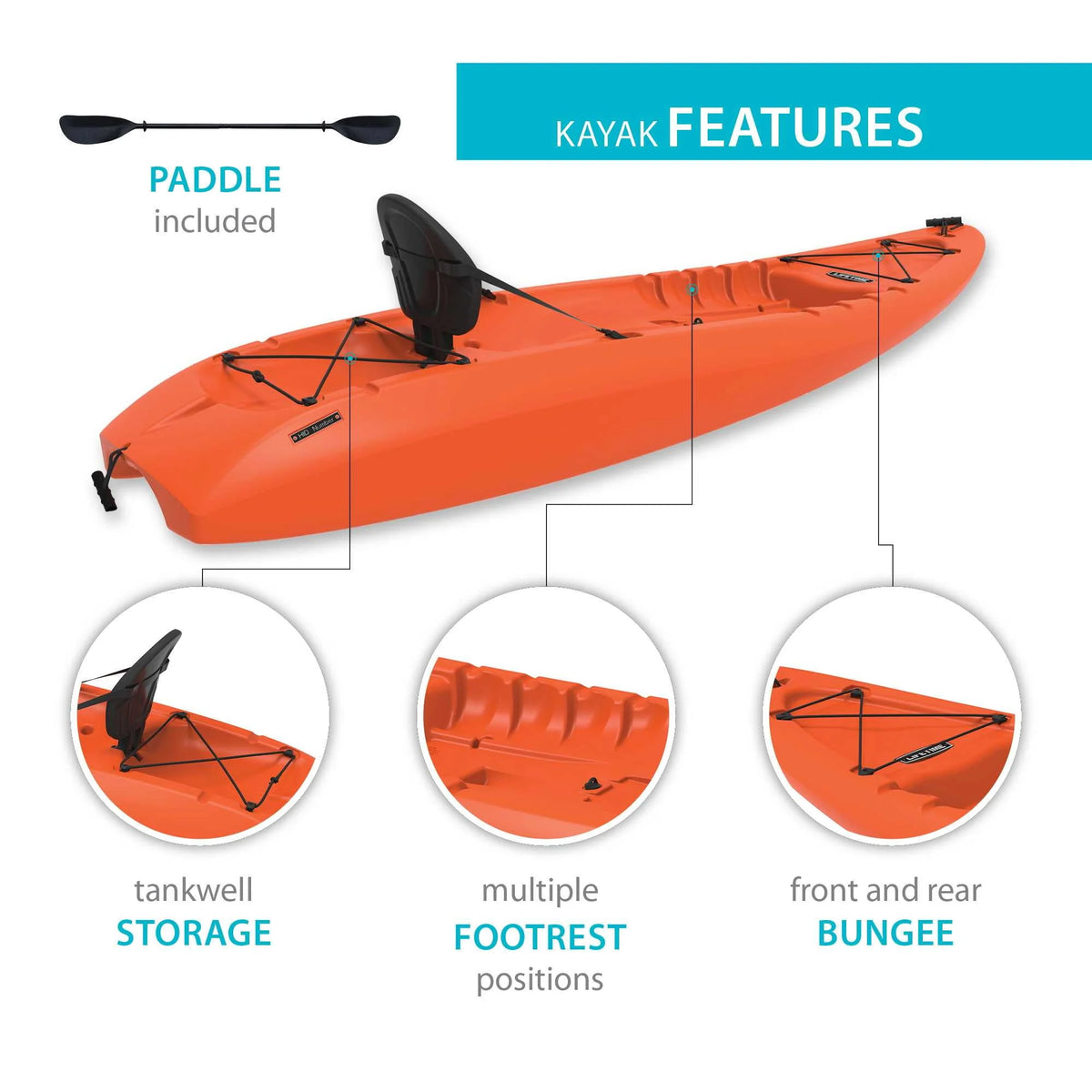 8 Ft. 5 In. Sit-on-top Kayak with Paddle K72578