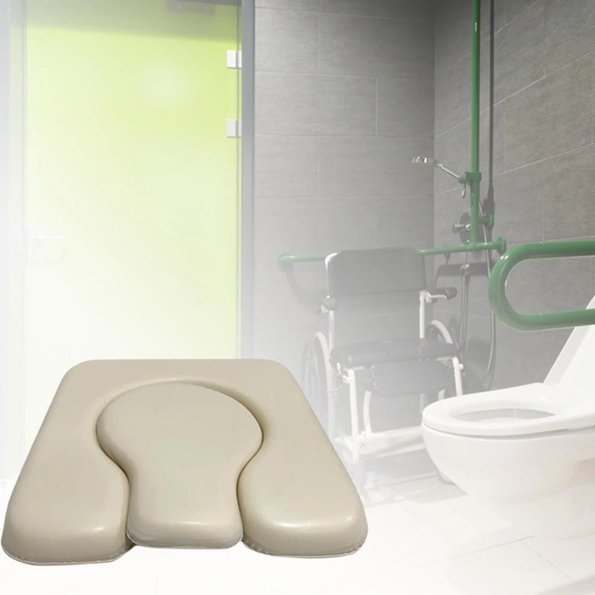 Commode Seat Cushion Detachable Portable F679