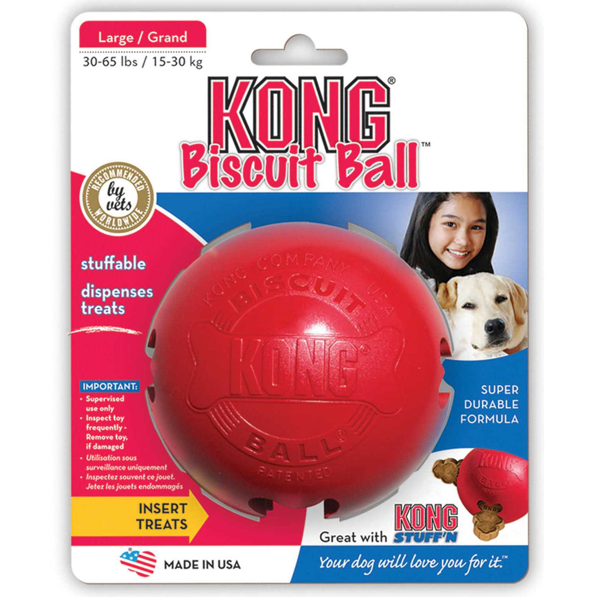 Biscuit Ball Dog Toy V22653