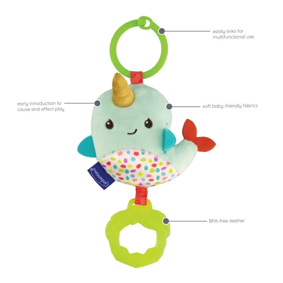 Narwhal Clip-on Toy S693