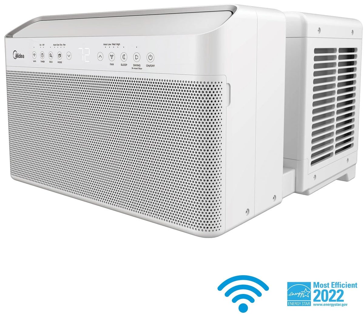 10,000 BTU Smart Inverter U-Shaped Window Air Conditioner O3325