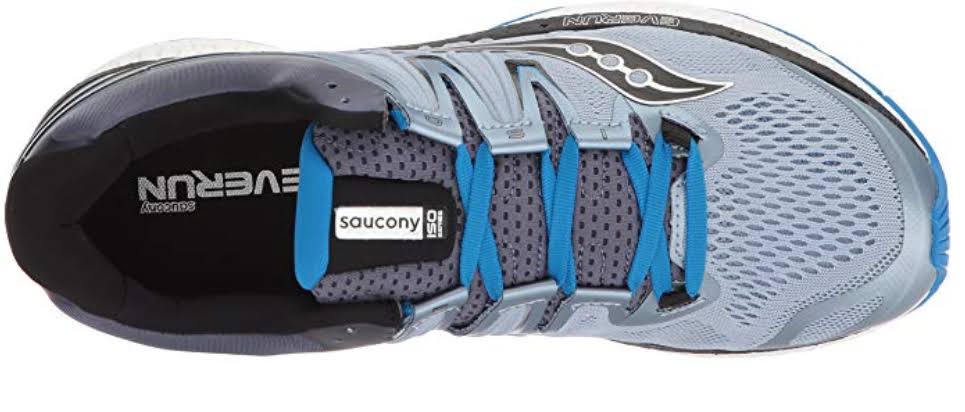 Grey Blue Black Running Shoes B907692