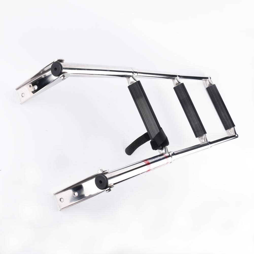 Stainless Steel Telescoping Boat Ladder Swim Step, 900 Pound Capacity, Pack of 2 T76739