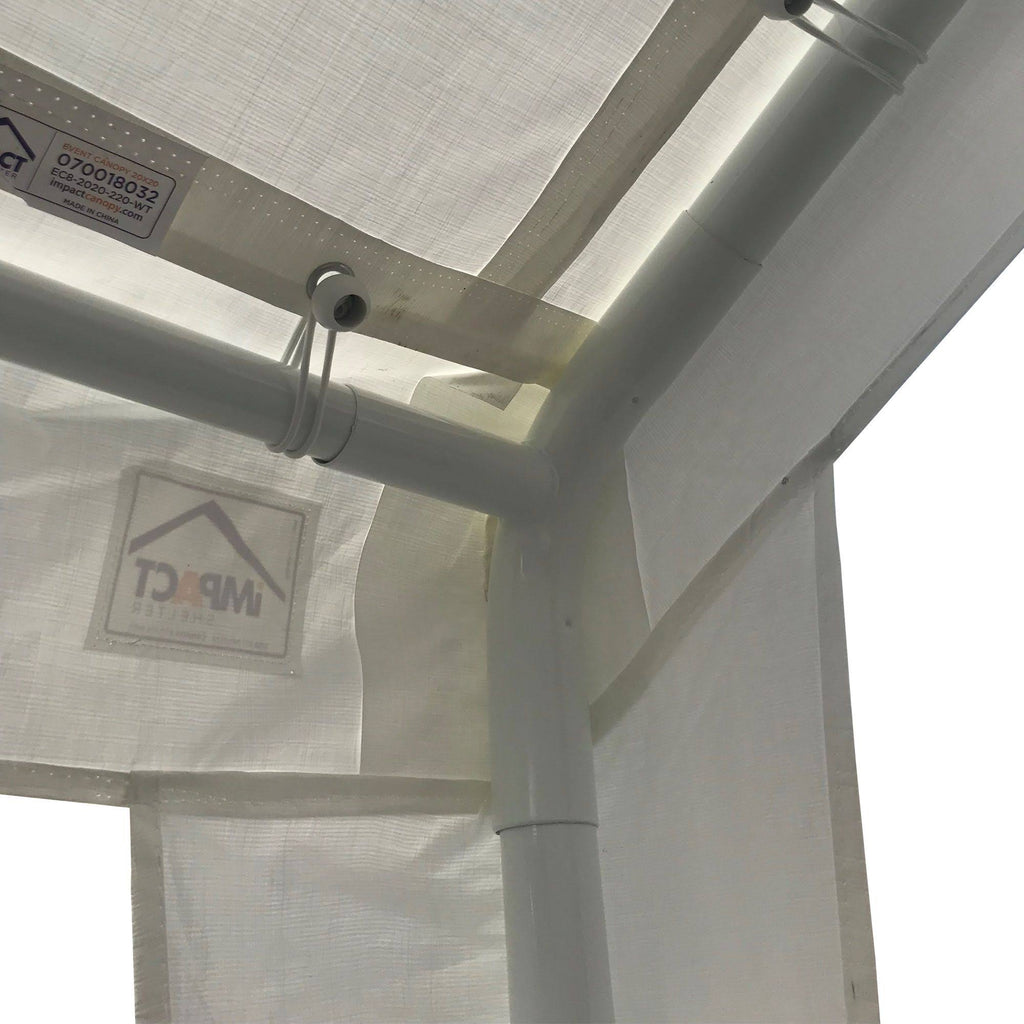 White 20 x 20 ft. Event Canopy Shelter U536