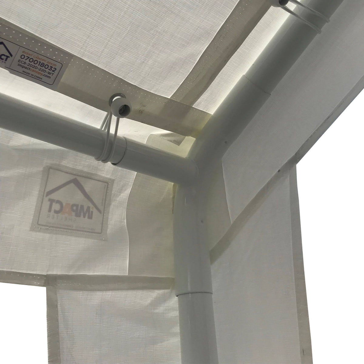 White 20 x 20 ft. Event Canopy Shelter U536