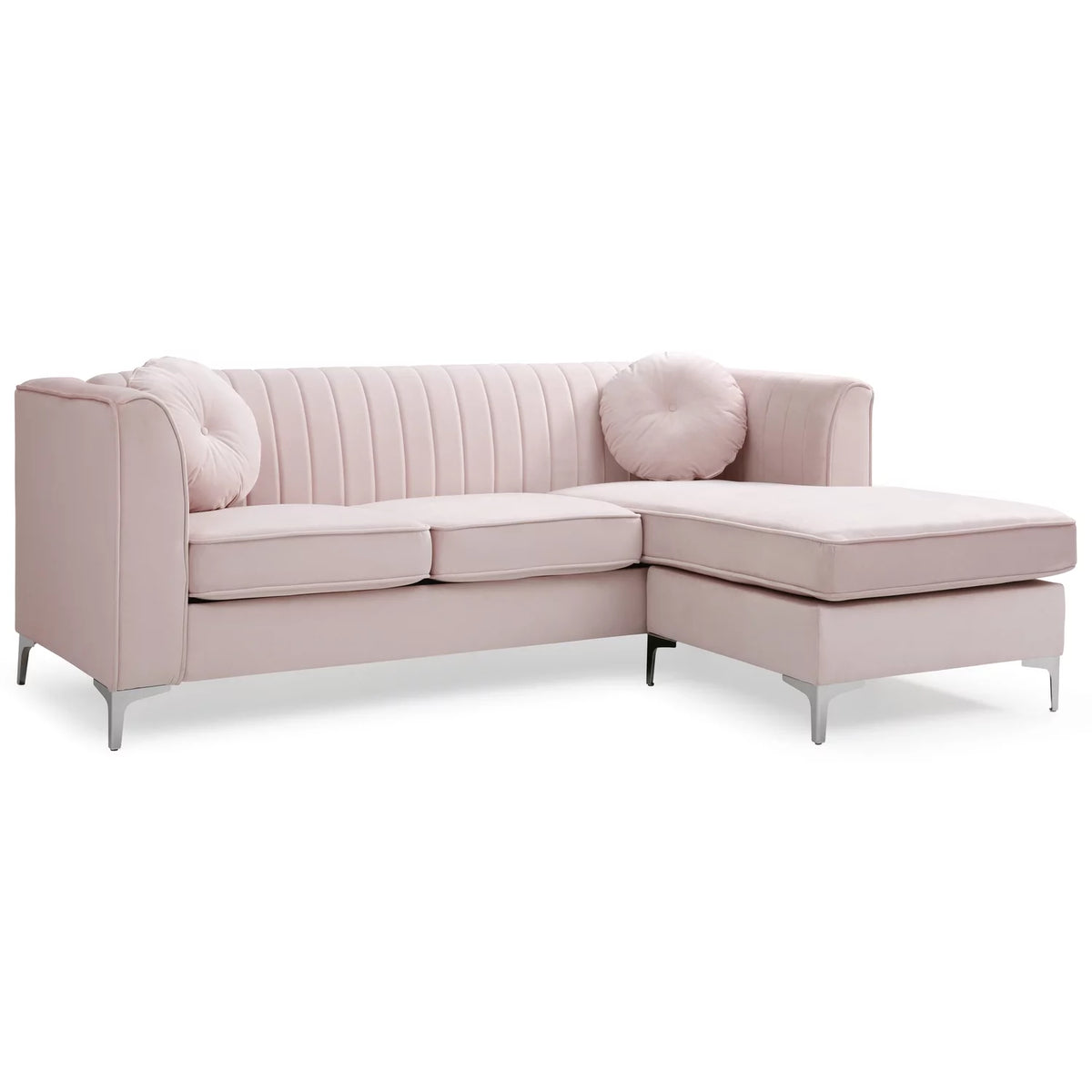 Pink Sofa Chaise W311482