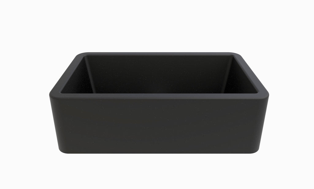 Black Metallic Apron Kitchen Sink Z307630