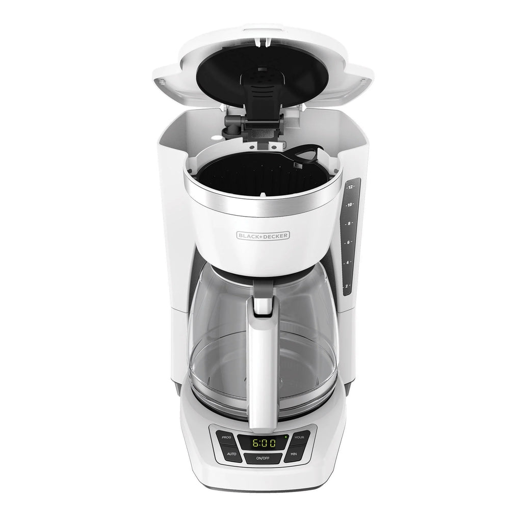 White 12-Cup Programmable Coffeemaker X316931