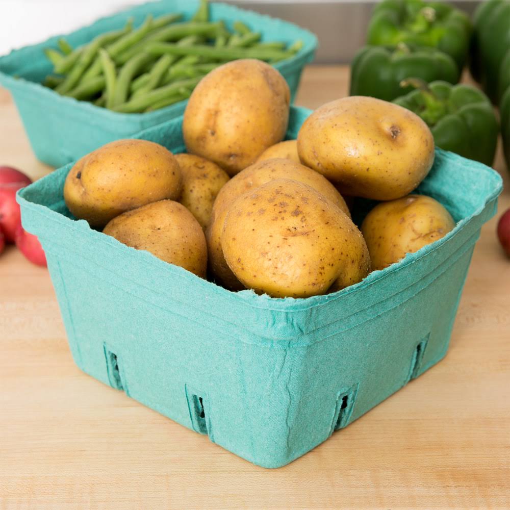 Green Molded Pulp Berry Basket - 200/Case X646192