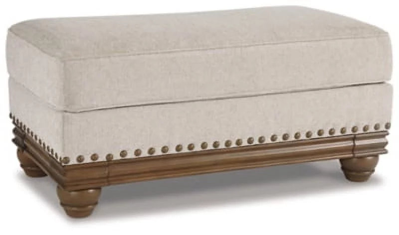Chenille Ottoman G515179