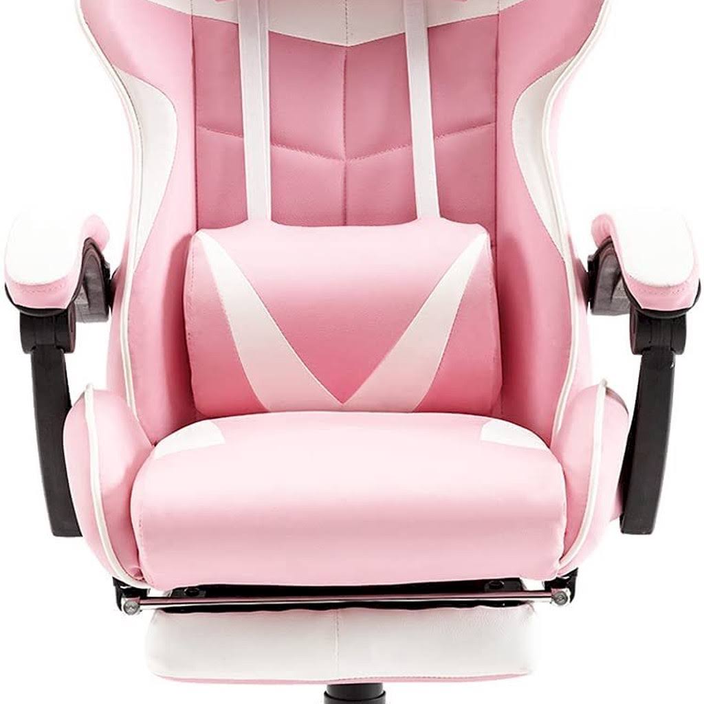 Pink Music Gaming Chair with Bluetooth Speakers K996