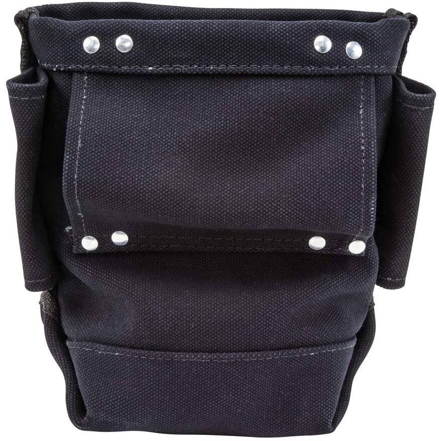 Flame Resistant Canvas Bag with Double Bottom and Tunnel Loop, 9-Inch G92445