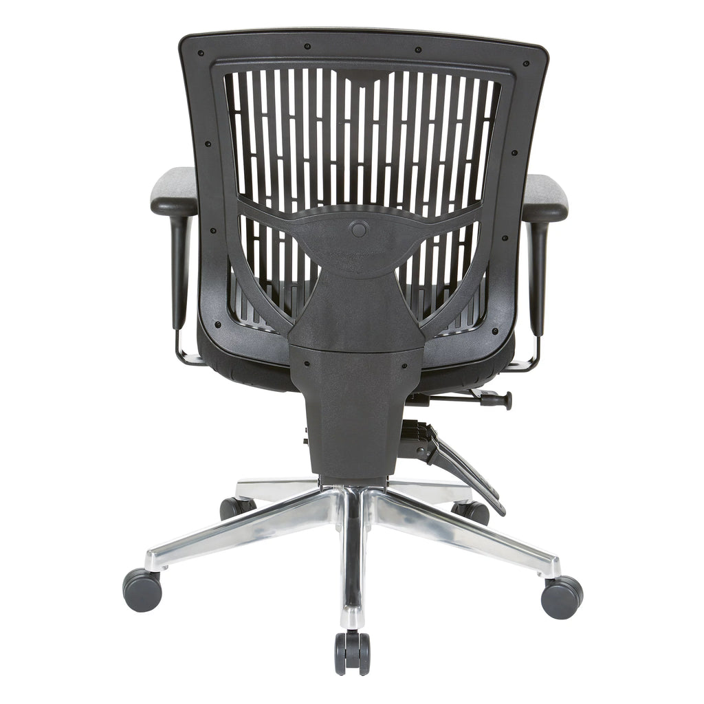 Black Plastic Manager's Chair E762731