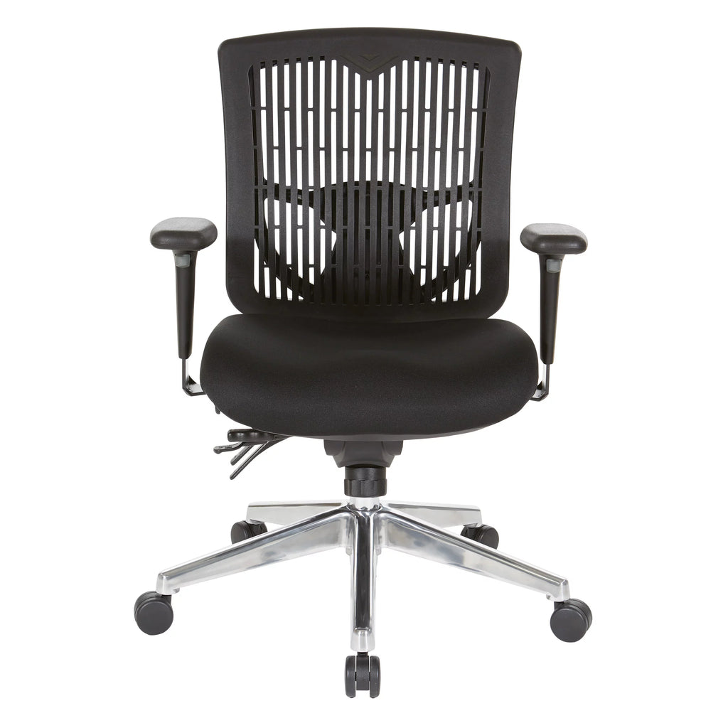 Black Plastic Manager's Chair E762731