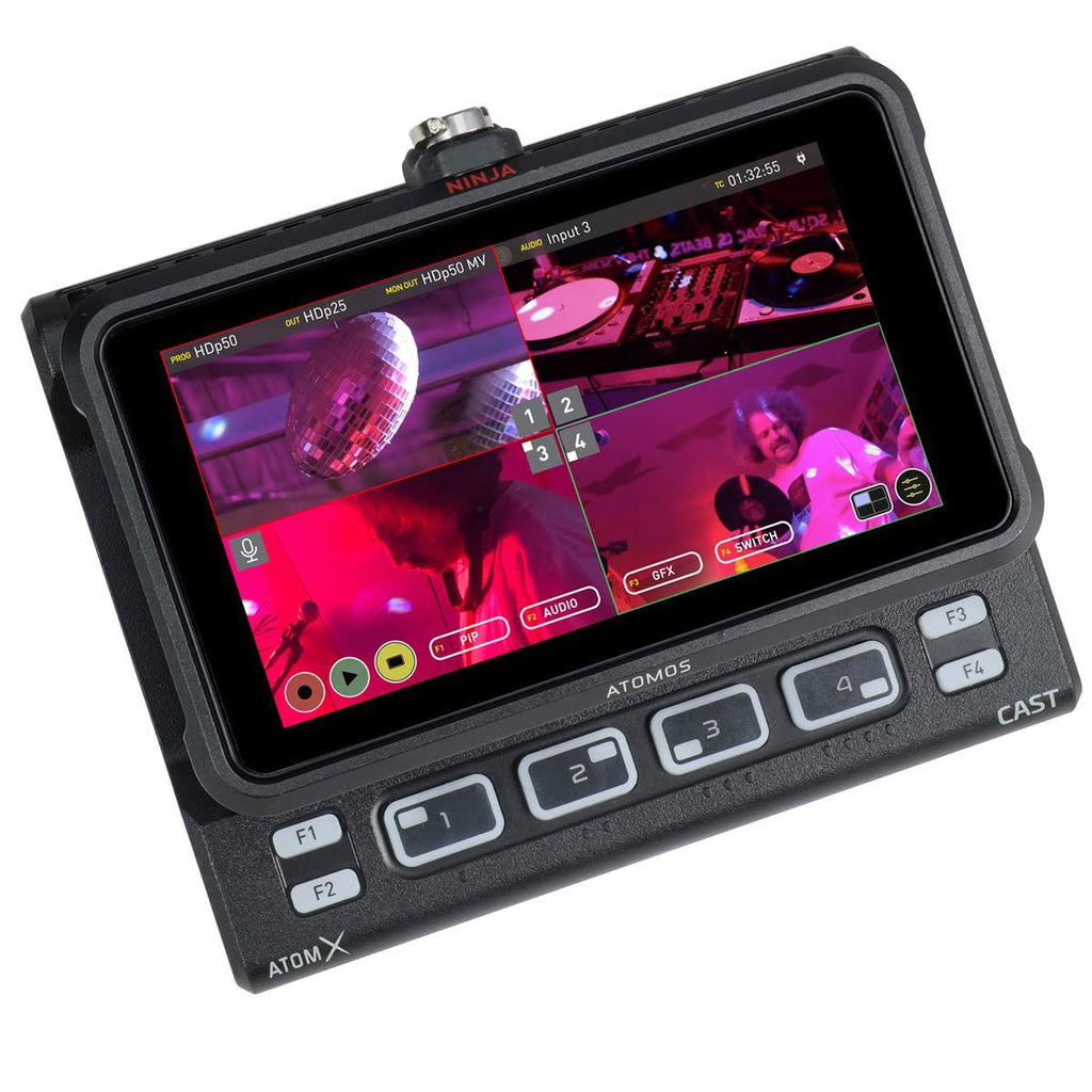 AtomX Cast 4X HDMI Switching Streaming Dock for Ninja V/V+ P962