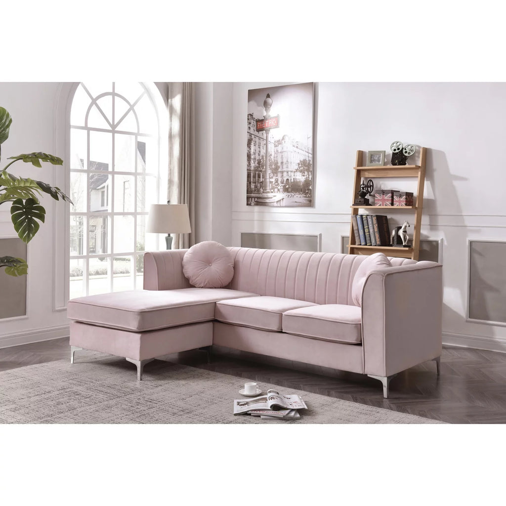 Pink Sofa Chaise W311482