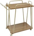 2-Tier Hairpin Bar Cart Y605347
