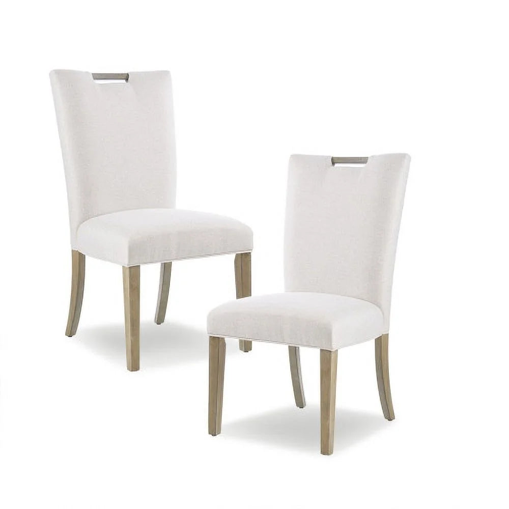 Dining Chair Set of 2 Natural Q8070